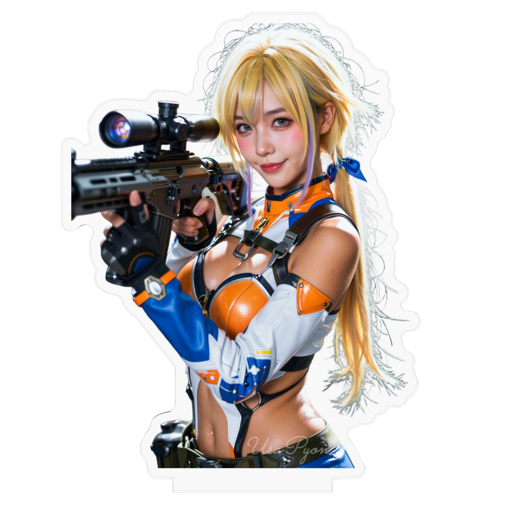 コスプレイヤー様 スナイパー AI生成美女