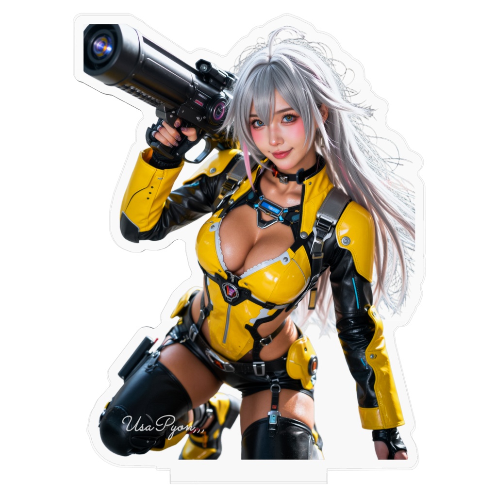 コスプレイヤー様 ロケラン兵 AI生成美女