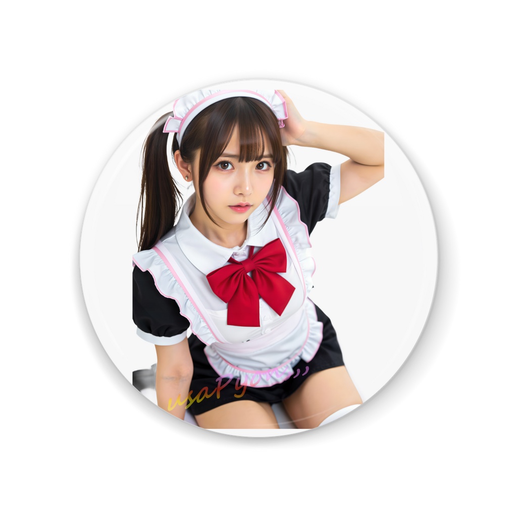 萌え萌え メイドさん AI生成美女 Super-cute maid — AI-generated beauty