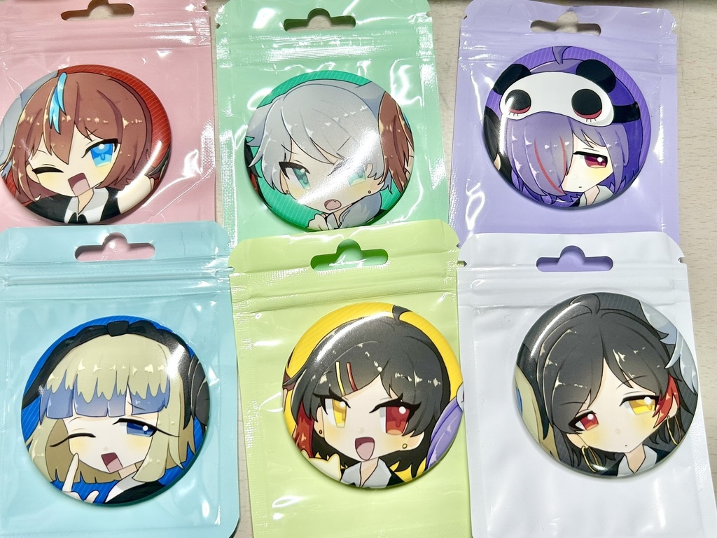 天使研究部缶バッジ