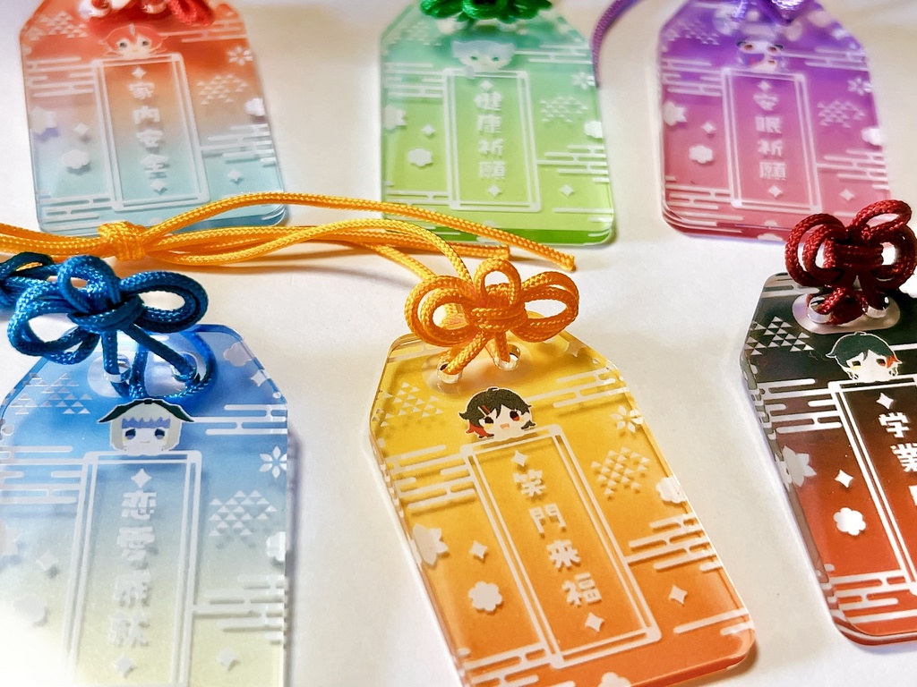 天使研究部アクリルおまもり