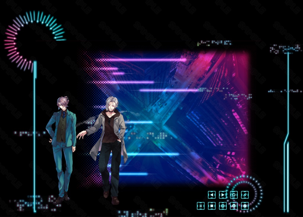 【無料/投げ銭】素材4 サイバーとかSFとか
