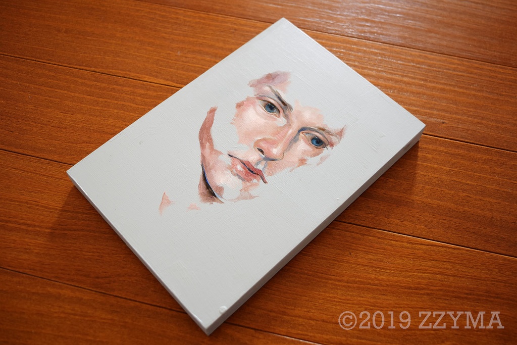 「Heart Portrait」油彩原画