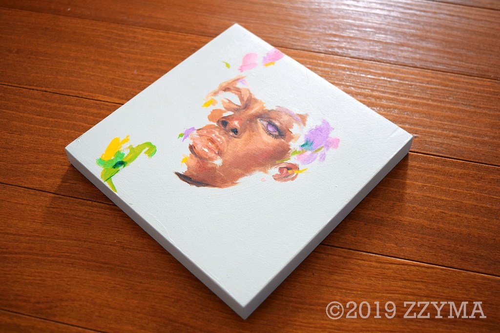 「Botanique 01」油彩原画