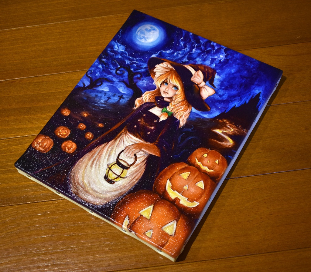 複製キャンバス「ハロウィン魔理沙」