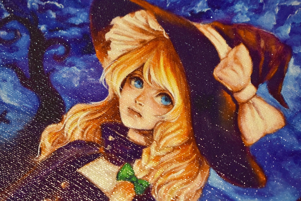 複製キャンバス「ハロウィン魔理沙」