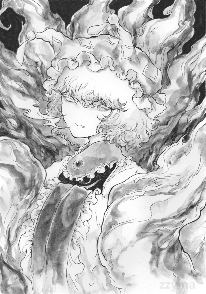 東方原画「八雲藍」