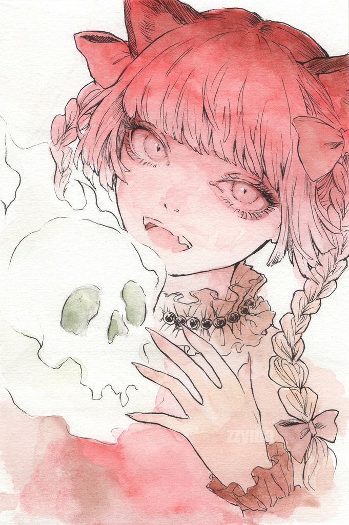 東方原画「火焔猫燐」