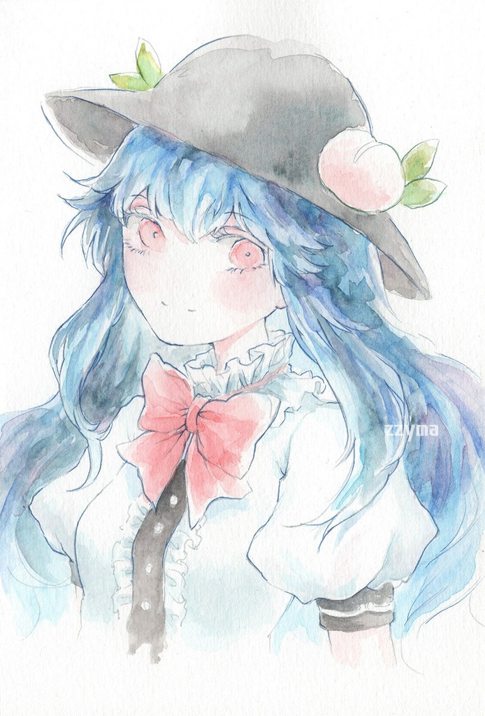 原画「比那名居天子」