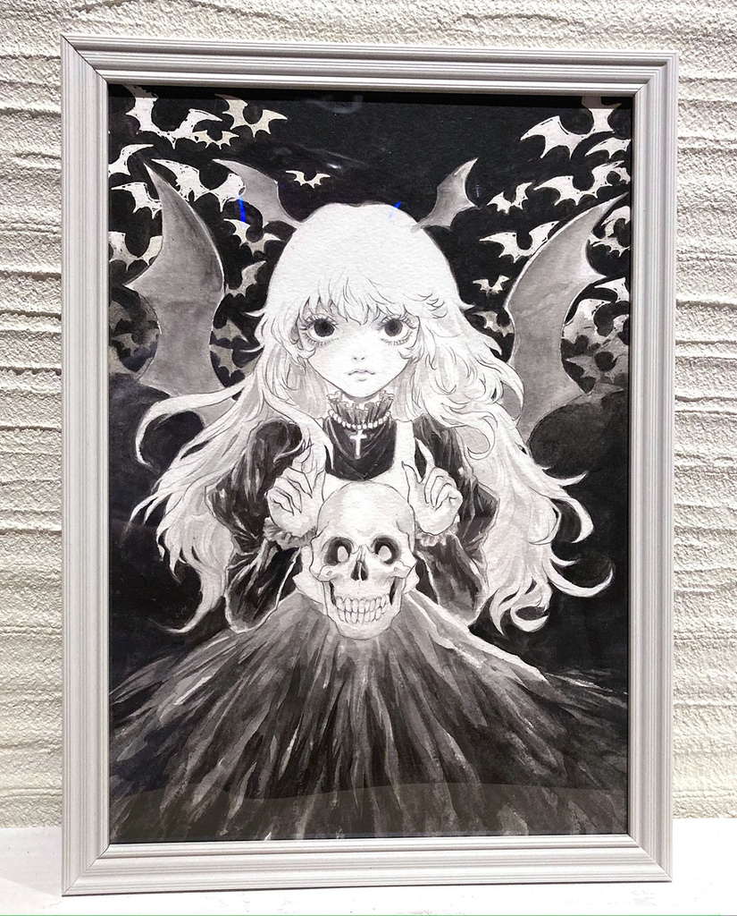 東方Project ☆ 小悪魔 ☆ オリジナルイラスト原画｜手描きイラスト