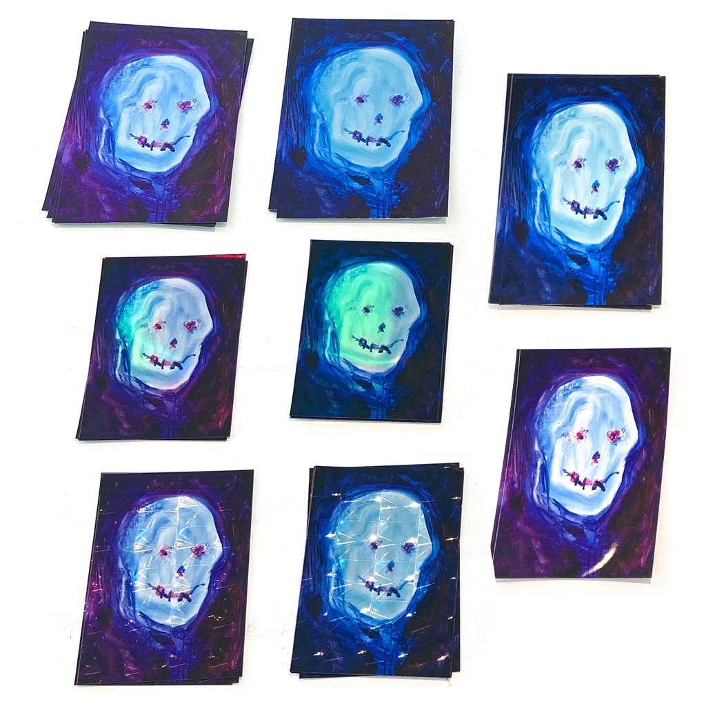 しゃれこうべステッカー