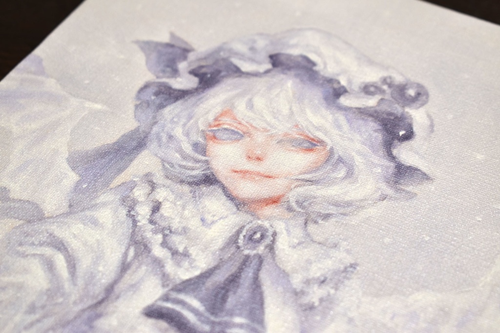 複製キャンバス「雪レミリア」