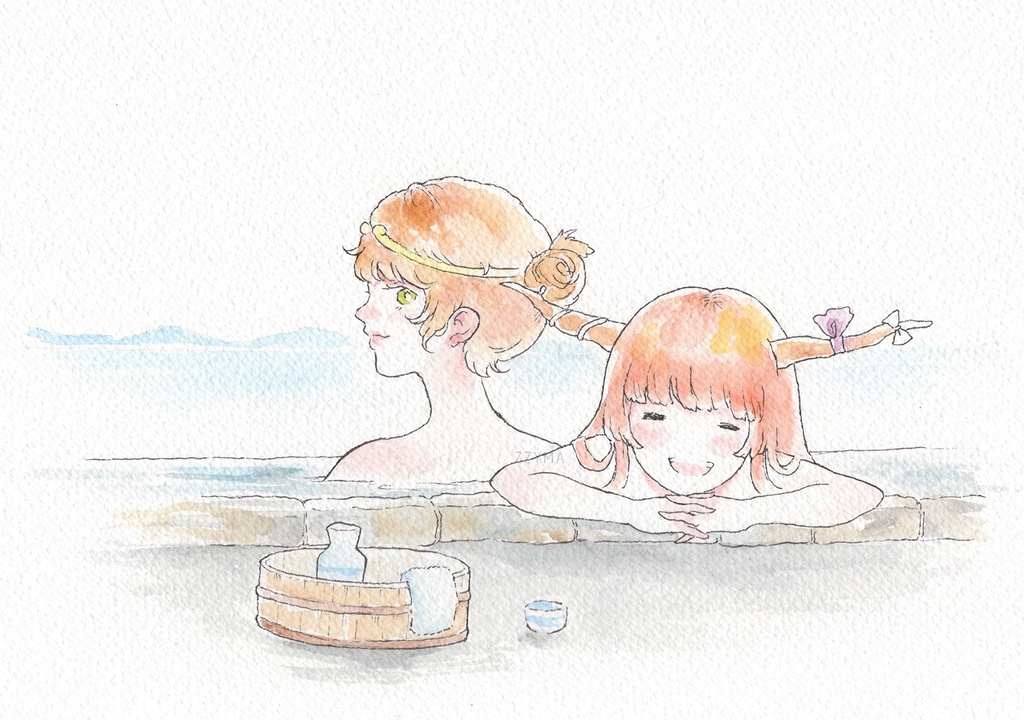 東方原画「極楽温泉郷〜和倉・加賀〜」
