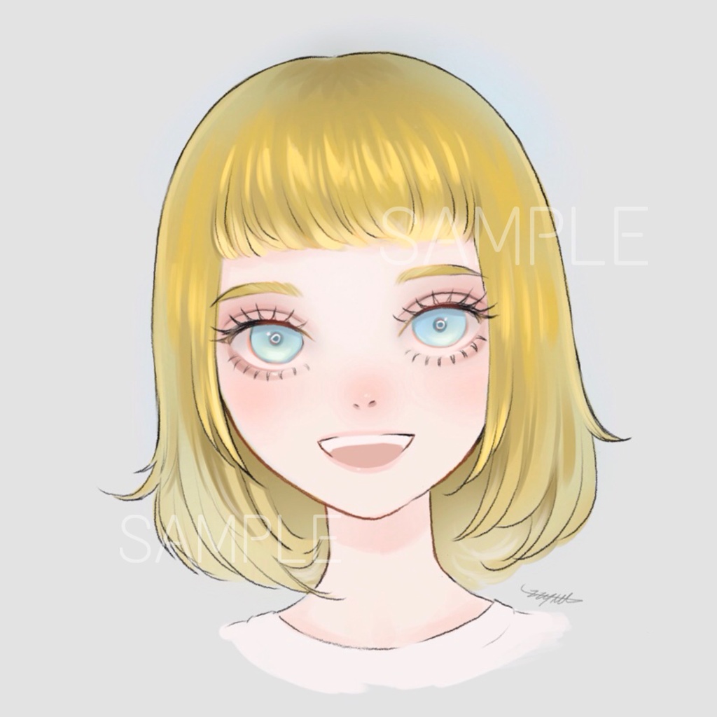 アイコン「オリジナル女の子 BLOND」