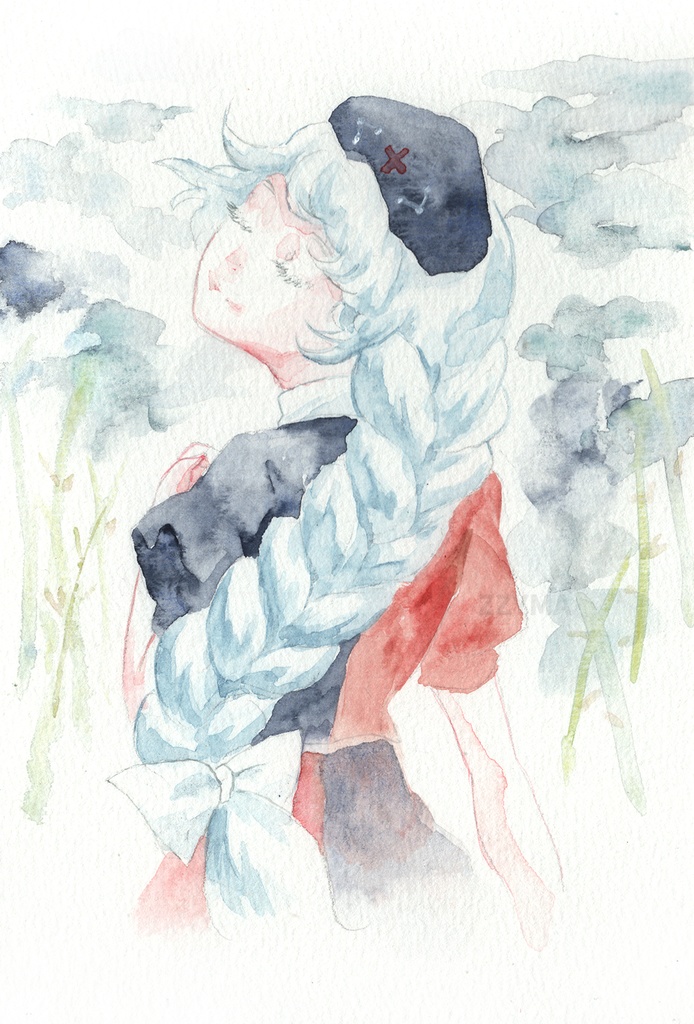 東方原画「八意永琳」
