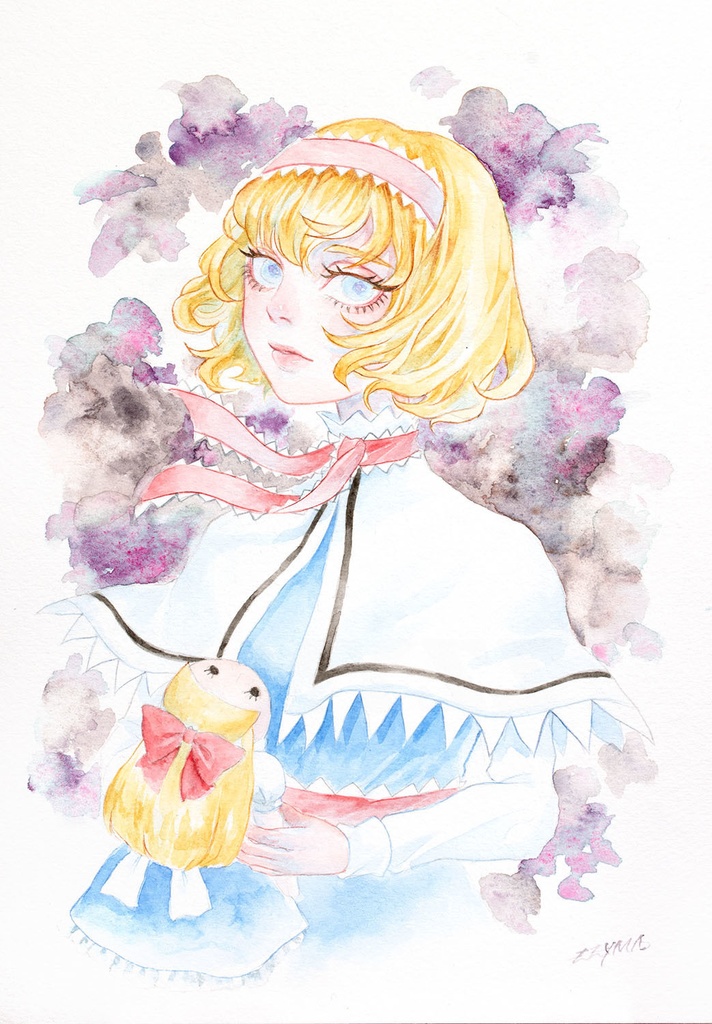 東方原画「アリス・マーガトロイド」
