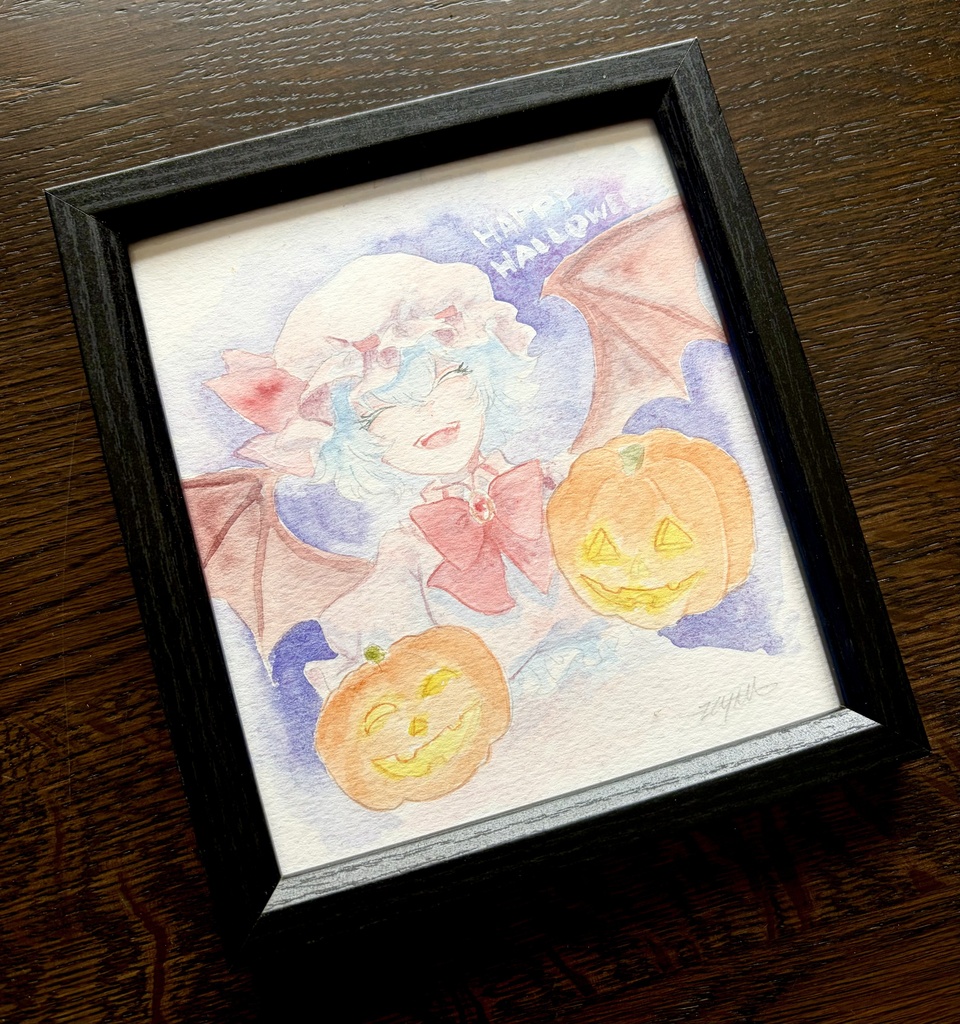 東方原画「レミリア ハロウィン」