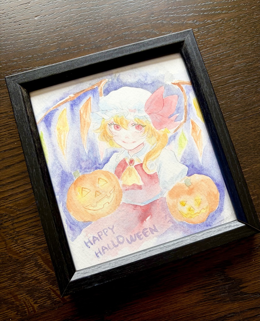 東方原画「フランドール ハロウィン」