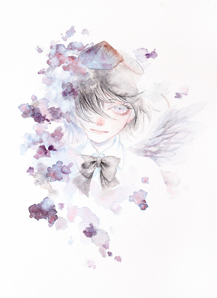 東方原画「射命丸文」