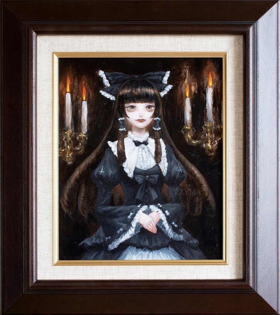 東方原画「ゴスロリ霊夢」