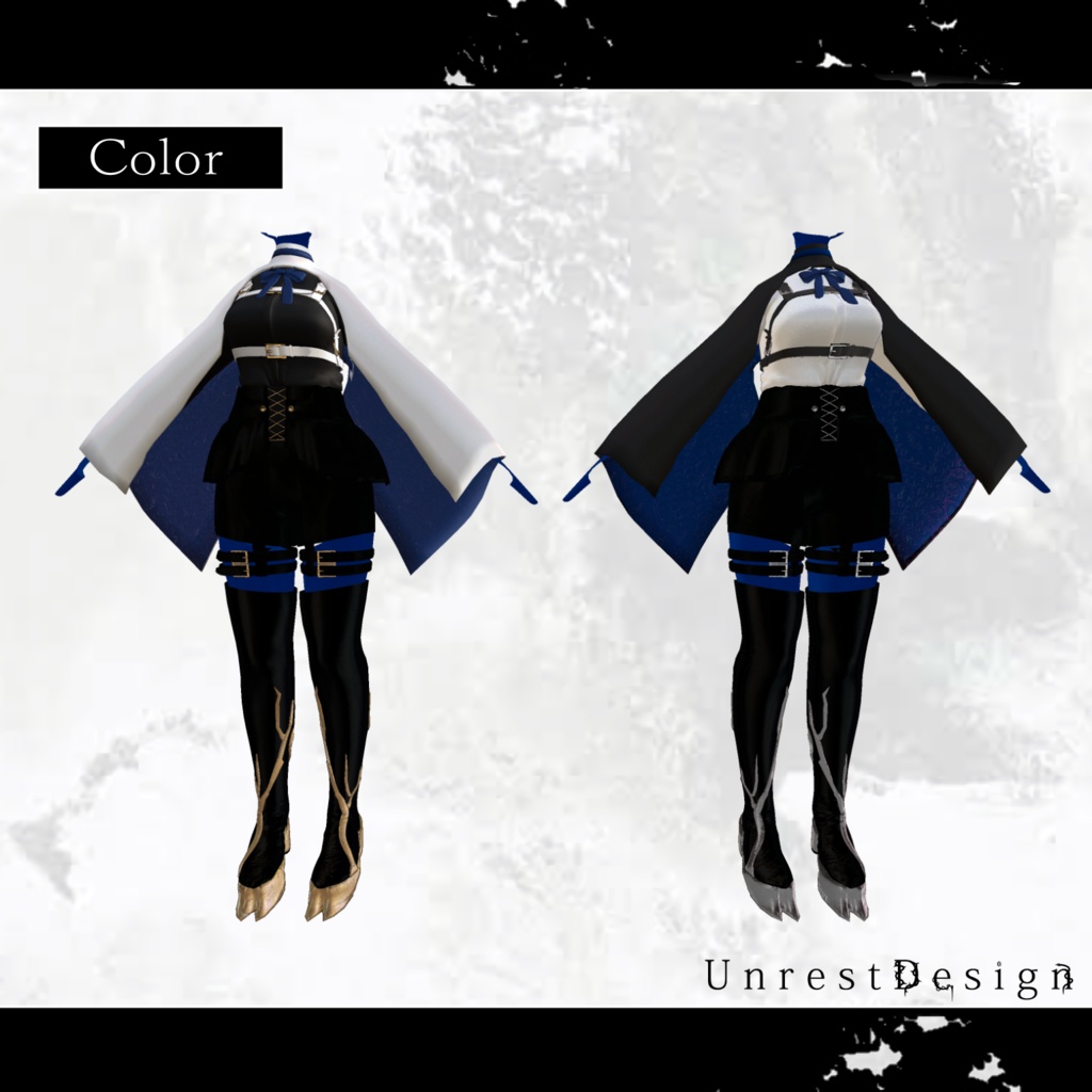 レティニア & レティニエッタ専用衣装『Witherednight/ウィザードナイト』