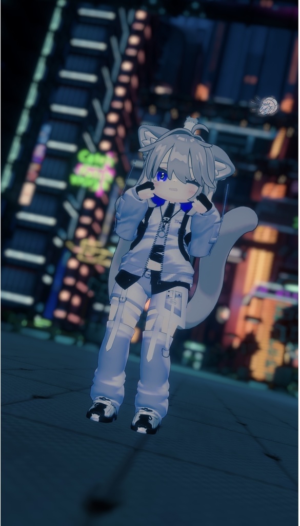 えも研・るるこ対応衣装『Silent_Rush/サイレントラッシュ』