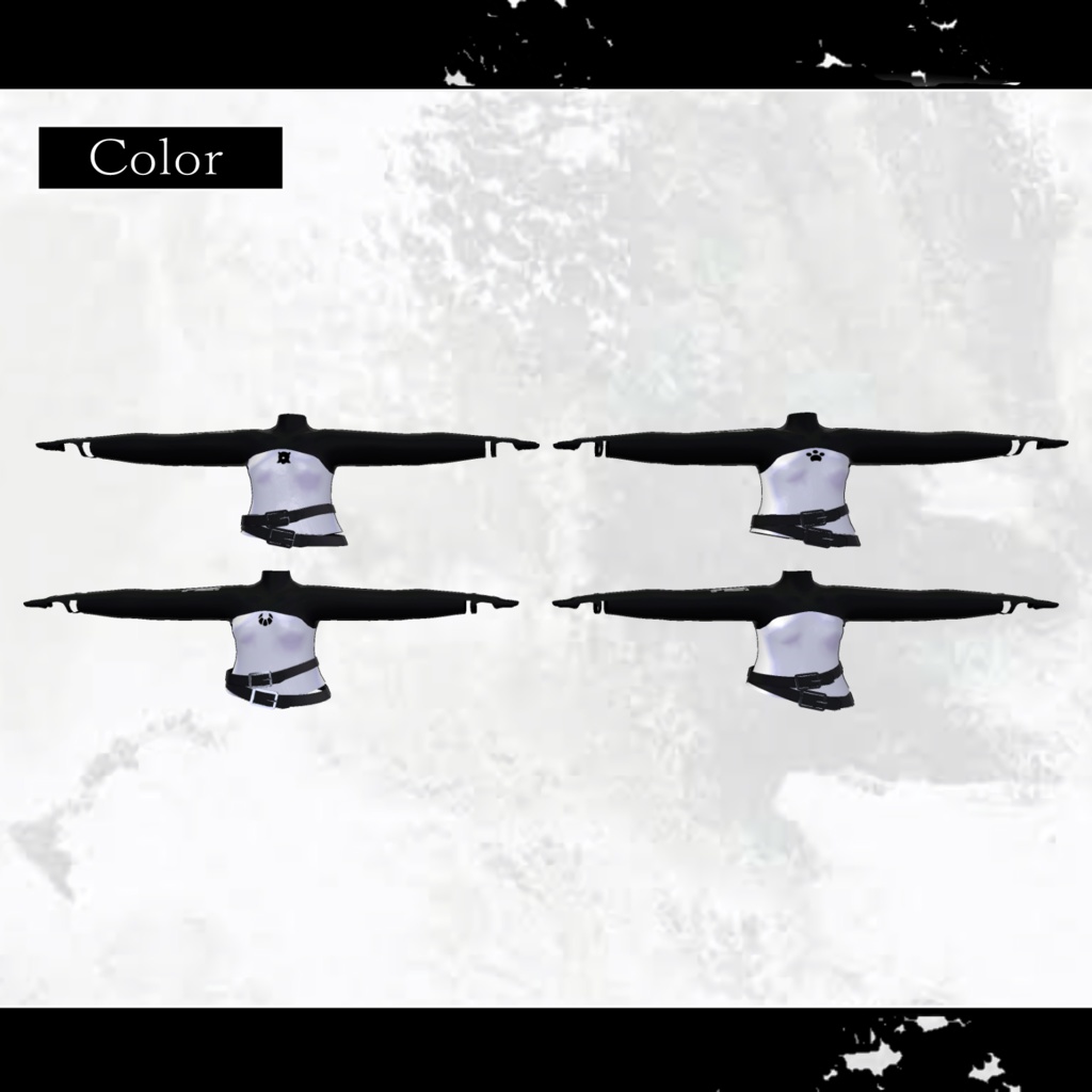 えも研・るるこ対応衣装『Silent_Rush/サイレントラッシュ』