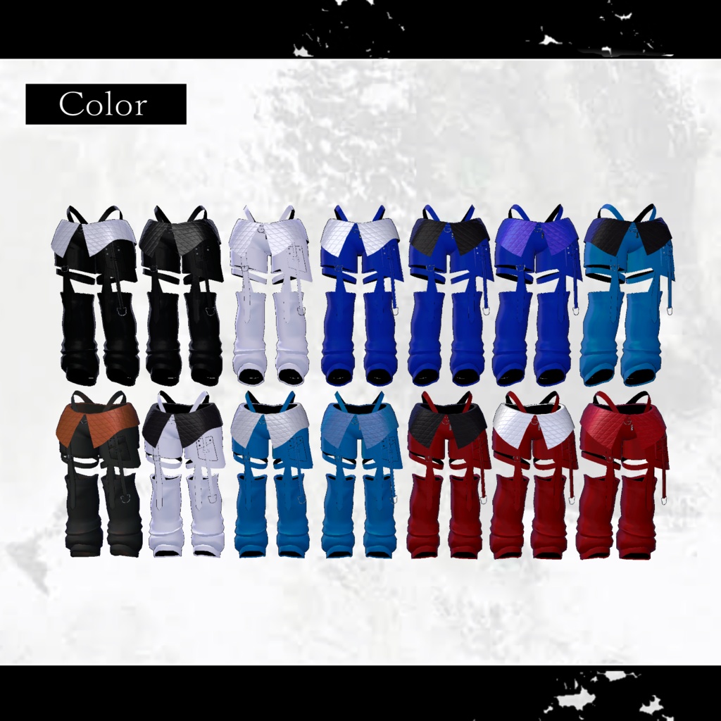 えも研・るるこ対応衣装『Silent_Rush/サイレントラッシュ』