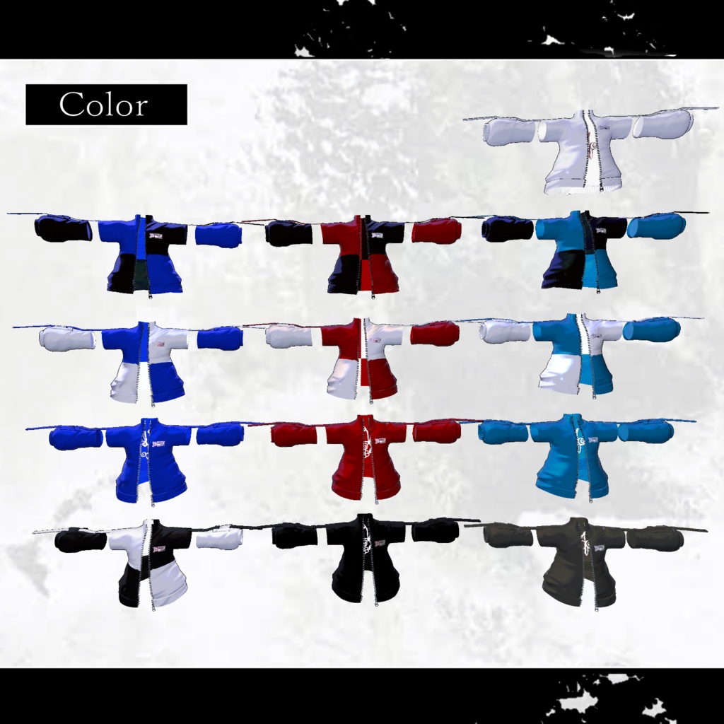 えも研・るるこ対応衣装『Silent_Rush/サイレントラッシュ』