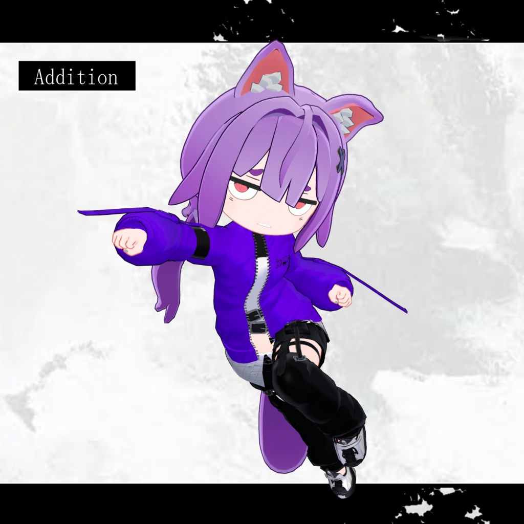 えも研・るるこ対応衣装『Silent_Rush/サイレントラッシュ』