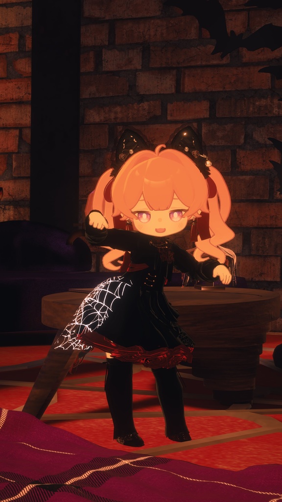 えも研・まめふれんず・ネヴリー対応衣装『Nocturne Doll /ノクターンドール』