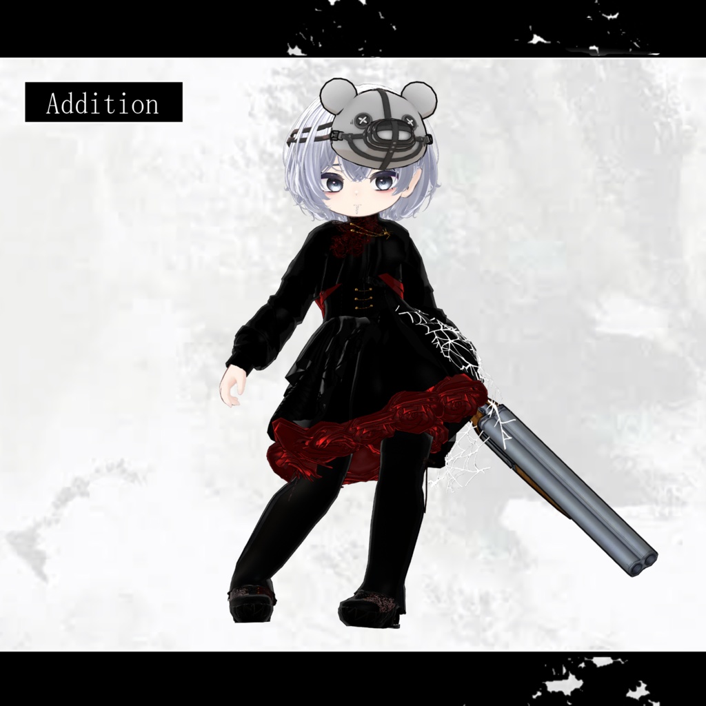 えも研・まめふれんず・ネヴリー対応衣装『Nocturne Doll /ノクターンドール』