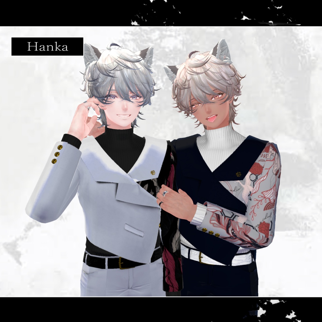 4Avater対応衣装『LususSolitarius-ルスス・ソリタリウス-』