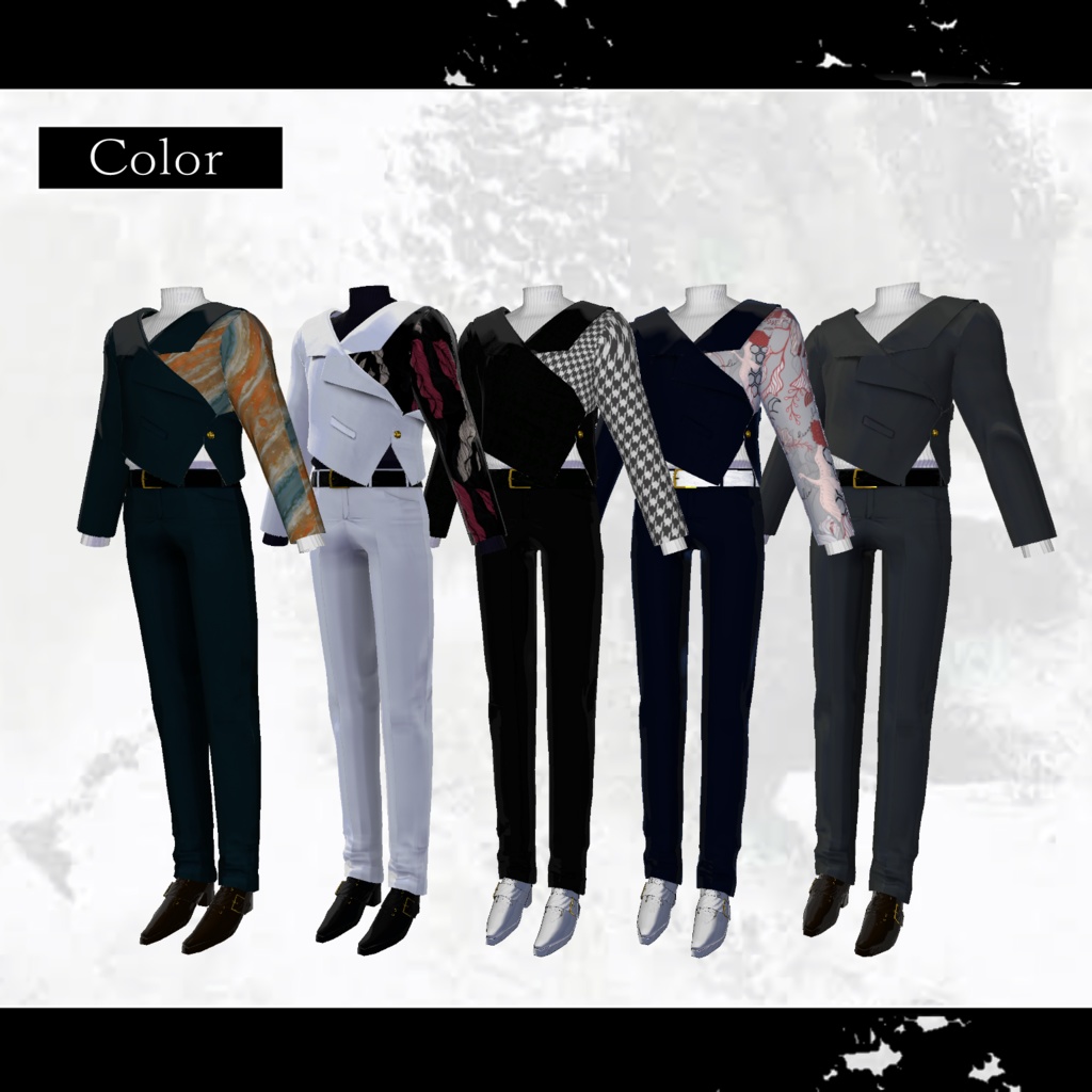 4Avater対応衣装『LususSolitarius-ルスス・ソリタリウス-』