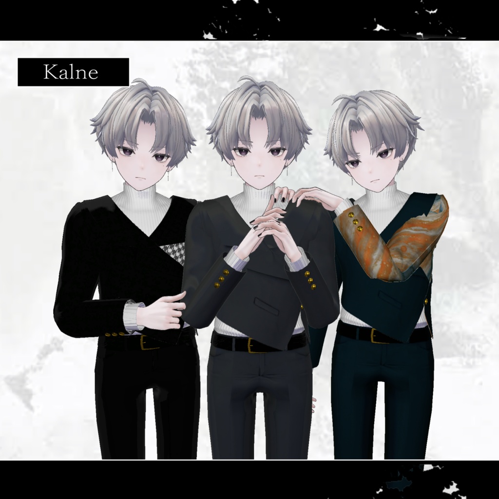 4Avater対応衣装『LususSolitarius-ルスス・ソリタリウス-』