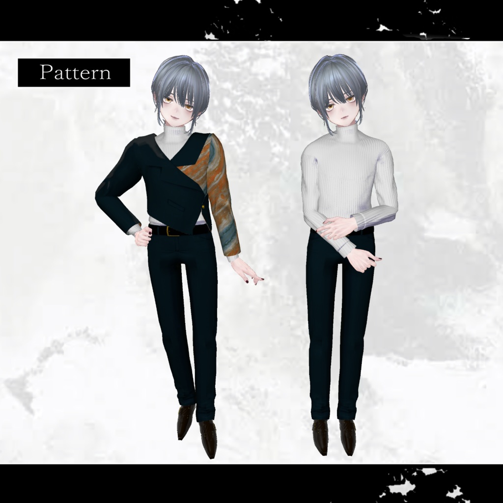 4Avater対応衣装『LususSolitarius-ルスス・ソリタリウス-』