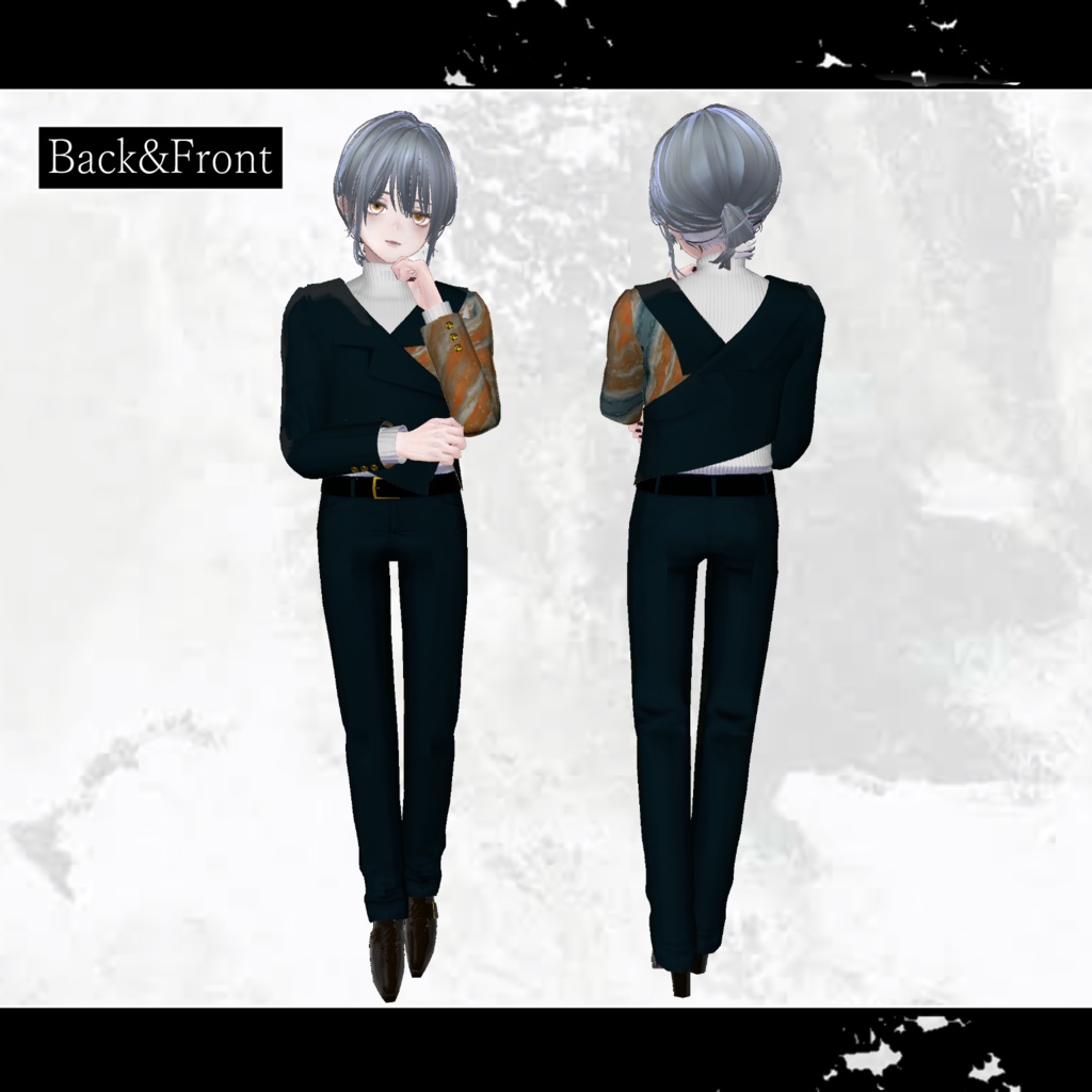 4Avater対応衣装『LususSolitarius-ルスス・ソリタリウス-』