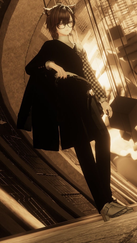 4Avater対応衣装『LususSolitarius-ルスス・ソリタリウス-』