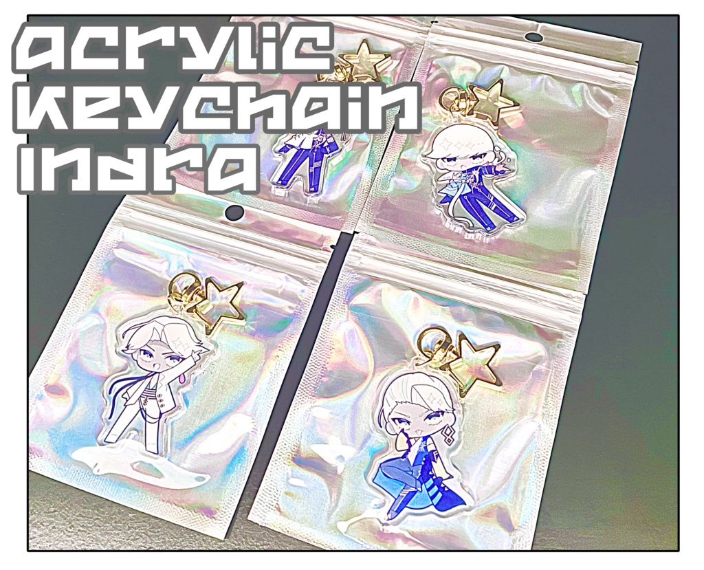インドラ神 アクリルキーホルダー