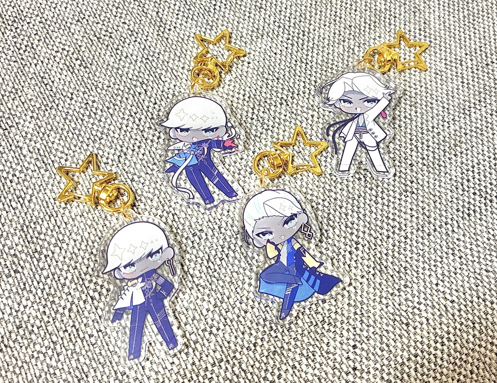 インドラ神 アクリルキーホルダー