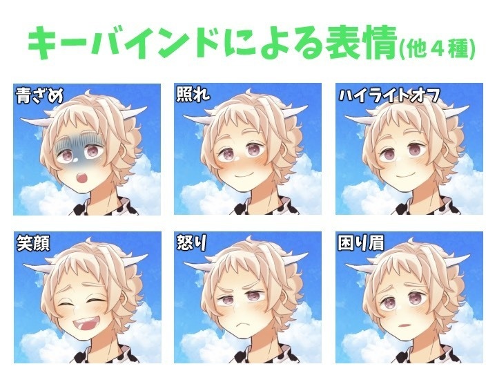 【VtubeStudio対応】草食系な女の子【汎用モデル】