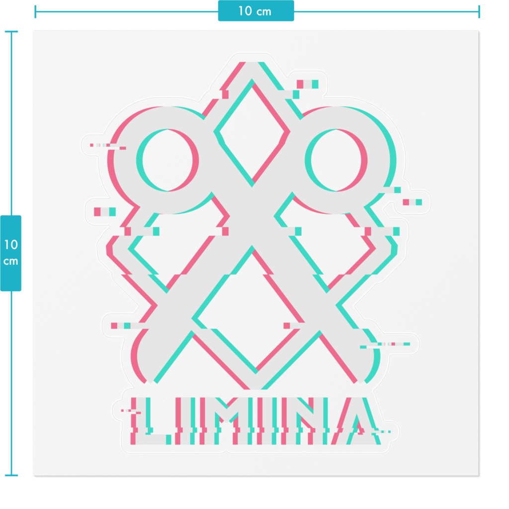 【ステッカー】Liminaロゴ(白)