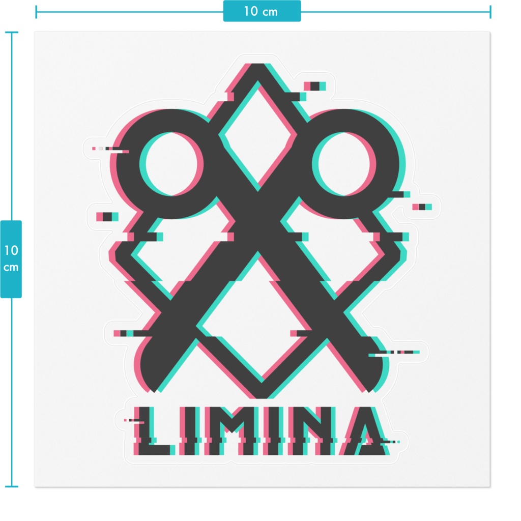 【ステッカー】Liminaロゴ(黒)