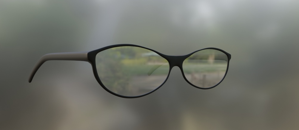 3Dモデル　メガネ　眼鏡　3D素材　3dmodel unity アセット