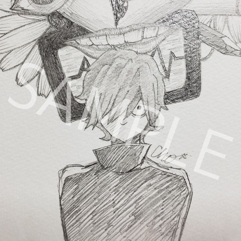 原画「内心」 過去絵(2018年)