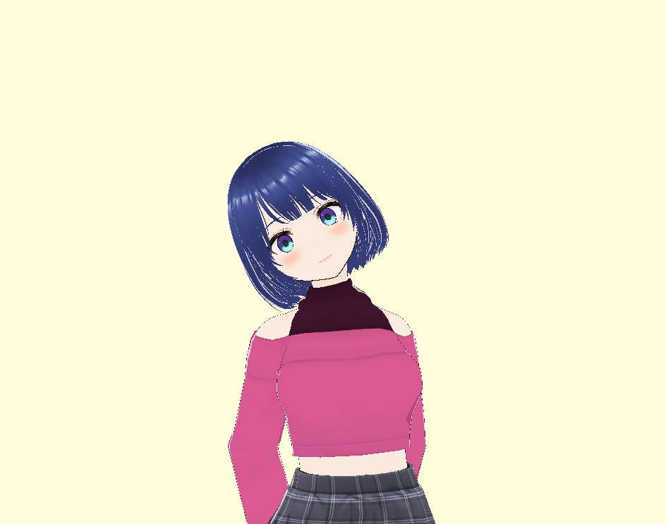 Premade 3D Vroid model - VRM File