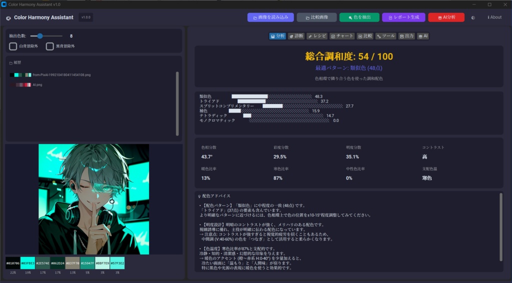 「あの人の色味」を科学的にぜんぶ数値化するツール