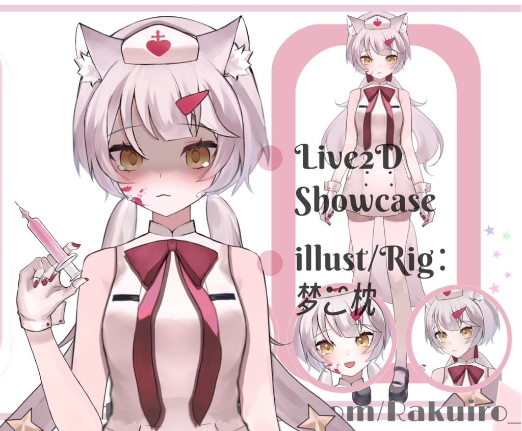 【VTS対応】Yuria【Live2Dモデルmodel】Vbridger