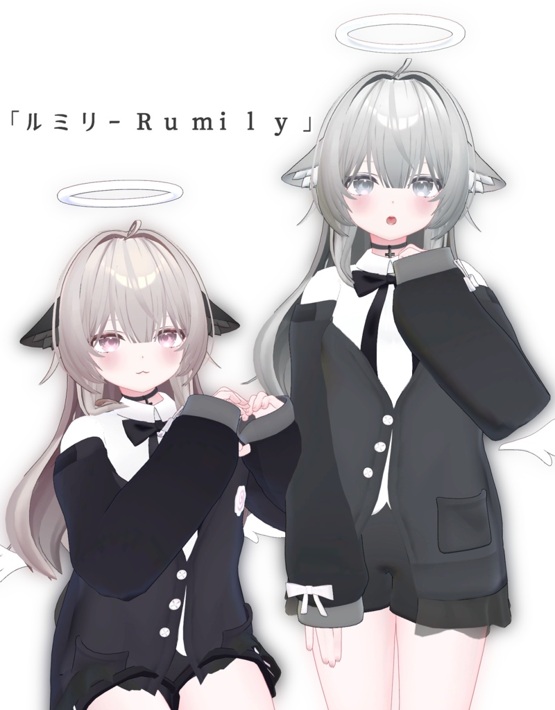 オリジナル3Dモデル「ルミリ」-Rumily_Ver1.1.5