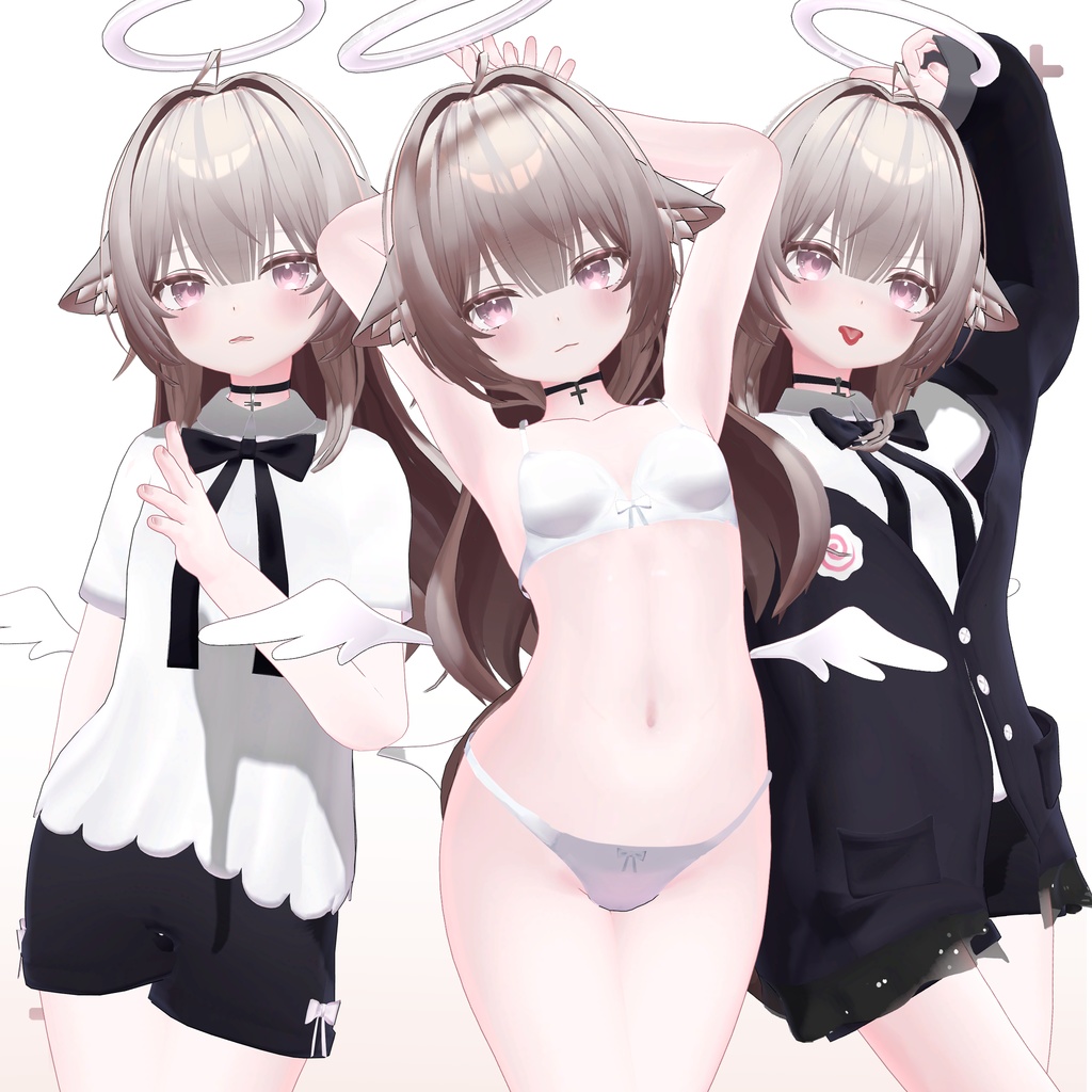 オリジナル3Dモデル「ルミリ」-Rumily_Ver1.1.5